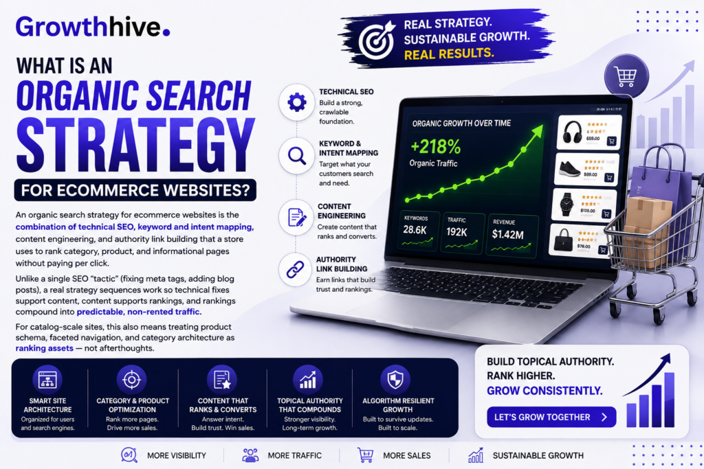 What Is an Organic Search Strategy for Ecommerce Websites